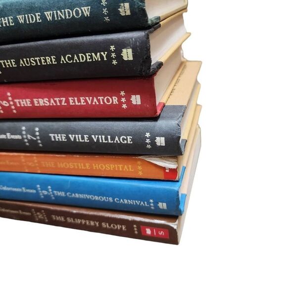 A Series Of Unfortunate Events Book Lot 7 Books EUC - Picture 5 of 6